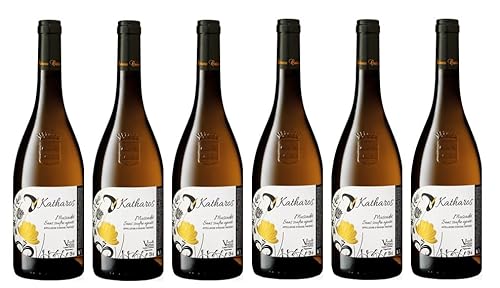 6x 0,75l - Chéreau Carré - Katharos - Muscadet de Sèvre-et-Maine A.O.P. - sur lie - Loire - Frankreich - Weißwein trocken von Chéreau Carré
