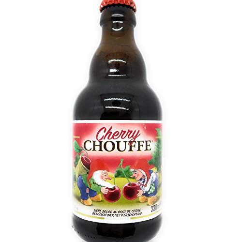 Cherry Chouffe 24x0,33l Belgisches Spezialbier als 8 vol% (ohne Kasten) von Cherry Chouffe