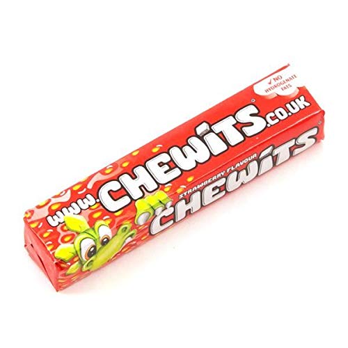 Chewits Kaubonbons Erdbeere Stix - 30g - 12er-Packung Chewits Kaubonbons Erdbeere Stix - 30g - 12er-Packung von Chewits