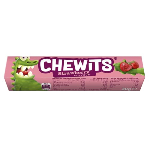 Chewits Original Erdbeere, 40 Stück Chewits Original Erdbeere, 40 Stück von Chewits