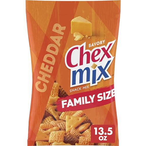 Chex Mix Cheddar Savory Snack Mix, Familiengröße, 383 ml Chex Mix Cheddar Savory Snack Mix, Familiengröße, 383 ml von Chex Mix