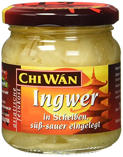Chi Wán Ingwer in süsser Lake, 6er Pack (6 x 190 g) von Chi Wán