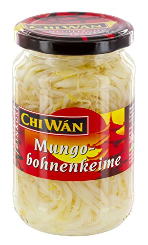 Chi Wán Mungobohnenkeime Glas, 6er Pack (6 x 330 g) von Chi Wán