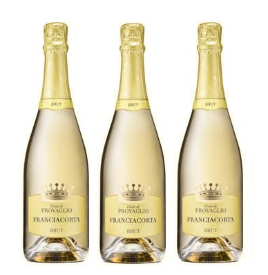 3x 0,75l - Chiara Ziliani - Conte di Provaglio - Brut - Franciacorta D.O.C.G. - Lombardei - Italien - Schaumwein brut von Chiara Ziliani