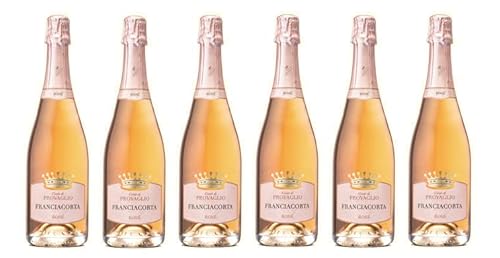 6x 0,75l - Chiara Ziliani - Conte di Provaglio - Rosé Brut - Franciacorta D.O.C.G. - Lombardei - Italien - Rosé-Schaumwein trocken 6x 0,75l - Chiara Ziliani - Conte di Provaglio - Rosé Brut - Franciacorta D.O.C.G. - Lombardei - Italien - Rosé-Schaumwein trocken von Chiara Ziliani