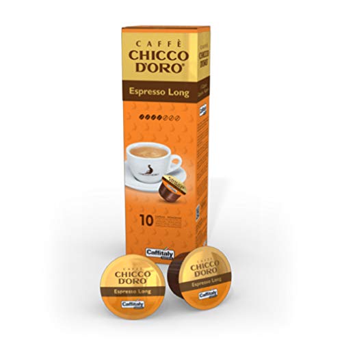 Chiccodoro Caffitaly Espresso Long, 10 Kapseln, 80 g von Chicco D'oro