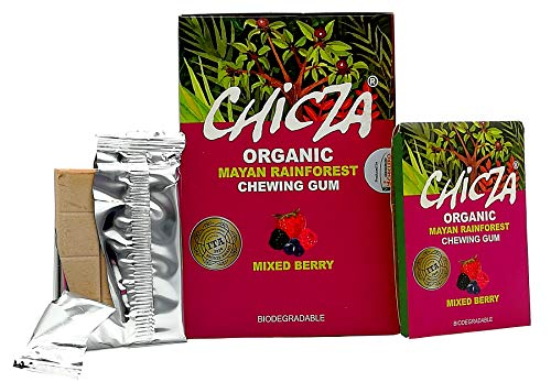 10er Pack CHICZA® Bio-Kaugummi Beeren Mix, 10x30 g von Chicza