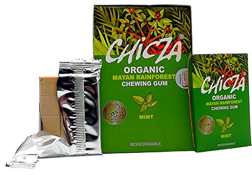 10er Pack CHICZA® Bio-Kaugummi Minze, 10x30 g von Chicza