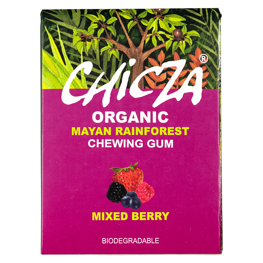 Bio Chicza Kaugummi Beeren Mix Bio Chicza Kaugummi Beeren Mix von Chicza