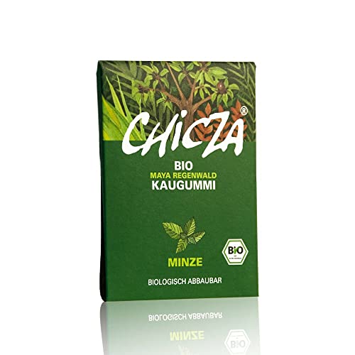 Chicza CHICZA Bio-Kaugummi Minze (2 x 30 gr) von Chicza