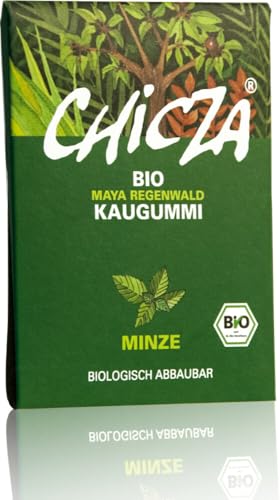 CHICZA Bio-Kaugummi Minze 2 x 30 gr von Chicza