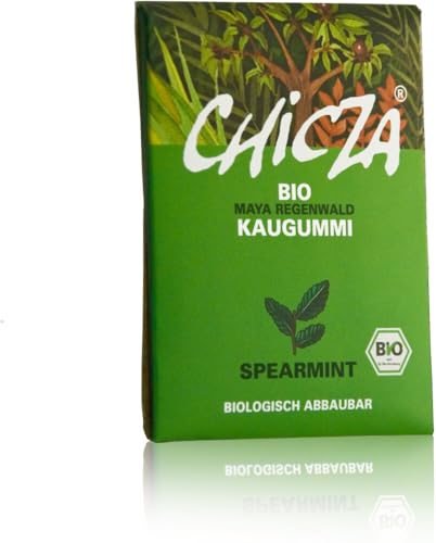 CHICZA Bio-Kaugummi Spearmint 6 x 30 gr von Chicza