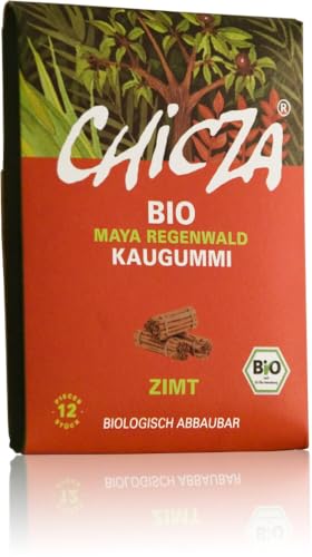 CHICZA Bio-Kaugummi Zimt 6 x 30 gr von Chicza