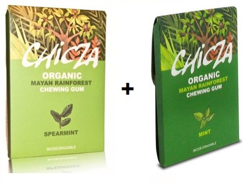 Chicza Bio Kaugummi Minze 30 g + Chicza Bio Kaugummi Pfefferminze im Set Chicza Bio Kaugummi Minze 30 g + Chicza Bio Kaugummi Pfefferminze im Set von Chicza
