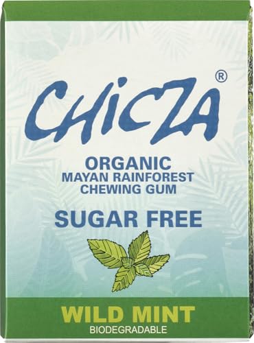 CHICZA ZUCKERFREI Bio-Kaugummi Wilde Minze 2 x 30 gr von Chicza
