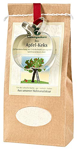 Chiemgaukorn Bio Chiemgauer Apfel-Keks, Backmischung mit Keks-Ausstecher 270 g von Chiemgaukorn