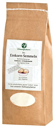Chiemgaukorn Bio Chiemgauer Einkorn-Semmeln, Backmischung 520 g von Chiemgaukorn