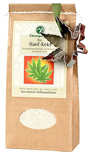 Chiemgaukorn Bio Chiemgauer Hanf-Keks, Backmischung mit Keks-Ausstecher 270 g von Chiemgaukorn