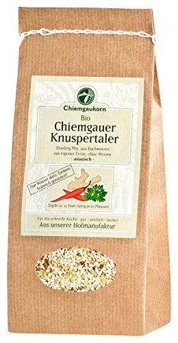 Chiemgaukorn Bio Chiemgauer Knuspertaler Bratling - asiatisch 200 g von Chiemgaukorn