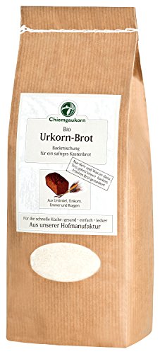 Chiemgaukorn Bio Chiemgauer Urkorn-Brot, Backmischung 550 g von Chiemgaukorn