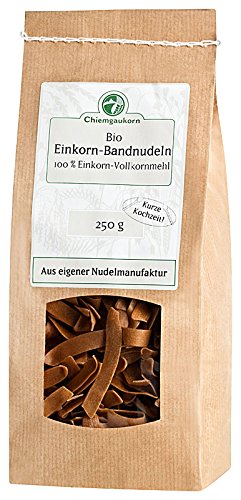 Chiemgaukorn Bio Einkorn Nudeln, 250 g, Bandnudeln von Chiemgaukorn