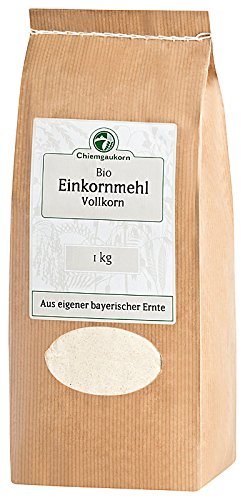 Chiemgaukorn Bio Einkornmehl Vollkorn 1 kg von Chiemgaukorn