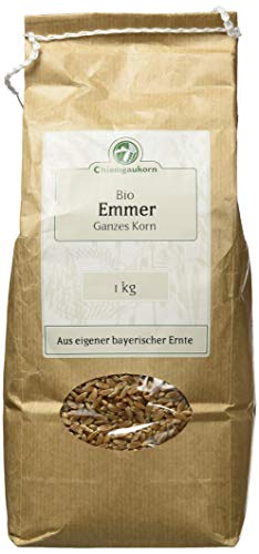 Chiemgaukorn Bio Emmer Ganzes Korn 1 kg von Chiemgaukorn