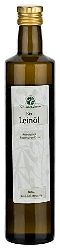 Chiemgaukorn Bio Leinöl, nativ 500 ml von Chiemgaukorn