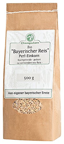 Chiemgaukorn Bio Perl-Einkorn/Bayerischer Reis 500 g von Chiemgaukorn