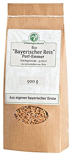 Chiemgaukorn Bio Perl-Emmer/Bayerischer Reis 500 g von Chiemgaukorn