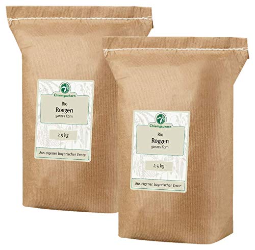Chiemgaukorn Bio Roggen Ganzes Korn Vorrats-Set 2 x 2,5 kg Chiemgaukorn Bio Roggen Ganzes Korn Vorrats-Set 2 x 2,5 kg von Chiemgaukorn