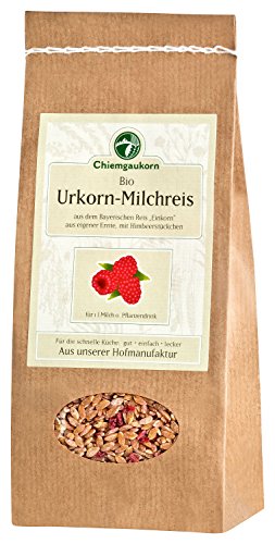 Chiemgaukorn Bio Urkorn-Milchreis Himbeere 200 g von Chiemgaukorn