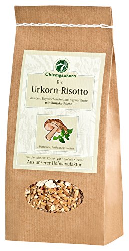 Chiemgaukorn Bio Urkorn-Risotto, Shiitake-Pilze 200 g von Chiemgaukorn