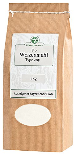 Chiemgaukorn Bio Weizenmehl Type 405 1 kg von Chiemgaukorn