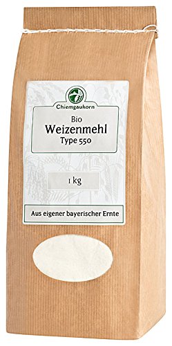 Chiemgaukorn Bio Weizenmehl Type 550 1 kg von Chiemgaukorn