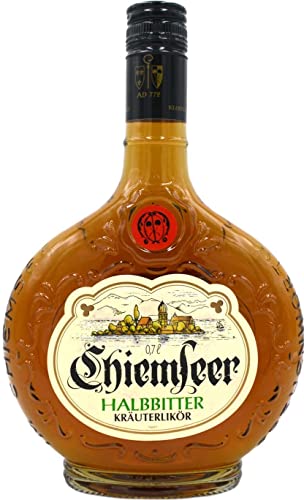 Chiemseer Halbbitter Kräuterlikör 0,7l - Original Rezeptur von Chiemseer