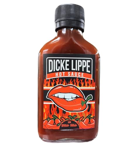 Dicke Lippe - Sehr scharfe Chili-Sauce/Inhalt 100 ml/Schärfe: 9 von 10 von Chili Mafia