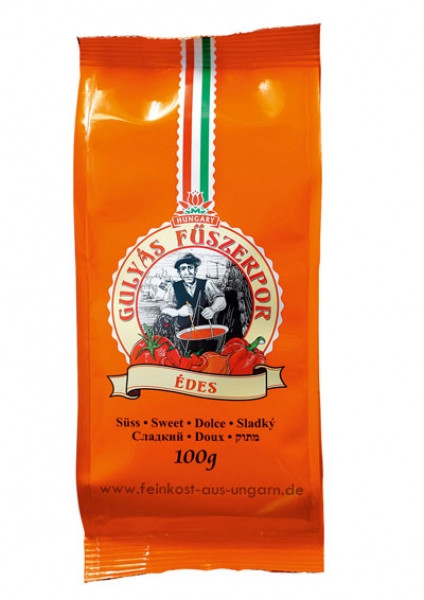 Chili-Trade Gulaschgewürzpulver aus Kalocsa mild/süss 100g von Chili- Trade Paprika Manufaktúra Kft.