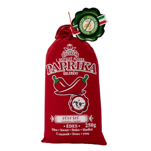 Ungarische Paprika Herkunft: Kalocsa, Ungarn (Süß & Geräuchert, 250g) von CHILI-TRADE Kft.