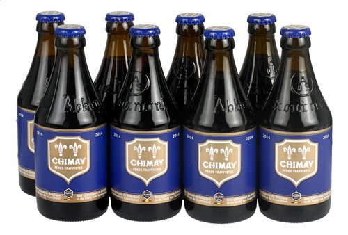 8X33CL CHIMAY BLEUE 9% TRAPPIST von Chimay