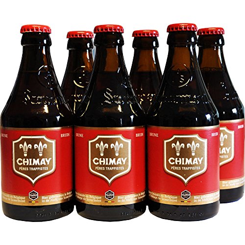 Belgisches Bier CHIMAY Braun Trappistes 6x330ml 7%Vol von Chimay