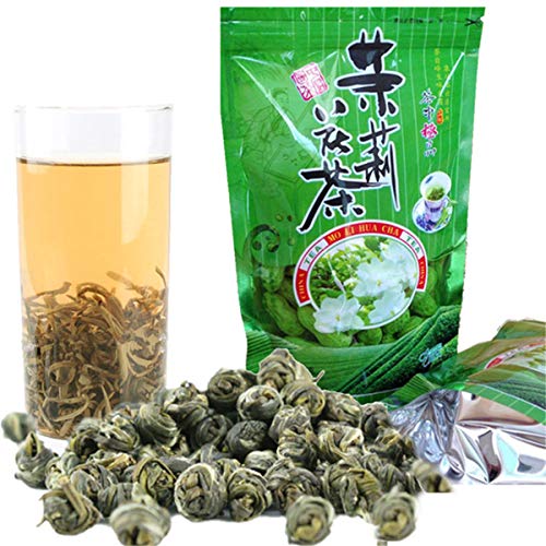 100g (0.22BL) Hochwertiger Jasminblumentee Chinesischer Tee Neuer Tee Frischer Chinesischer Frühlingstee Grünes Essen von ChinaShoppingMall