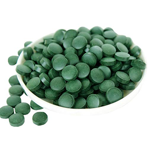 100g (0.22LB) Grüner natürlicher Spirulina Tee Tablette hochwertiger Kräutertee Sheng Cha Duftender Tee Gesundheitstee Chinesischer Tee von ChinaShoppingMall