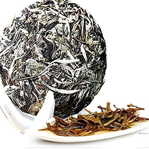 100g (0.22LB) Roher Pu'er Tee Moonlight Old Puer Tee Grüner Tee Pu-Erh Tee MengHai Pu Erh Tee Chinesischer Tee Gesunder Puerh Tee Grün Guter Sheng Cha von ChinaShoppingMall