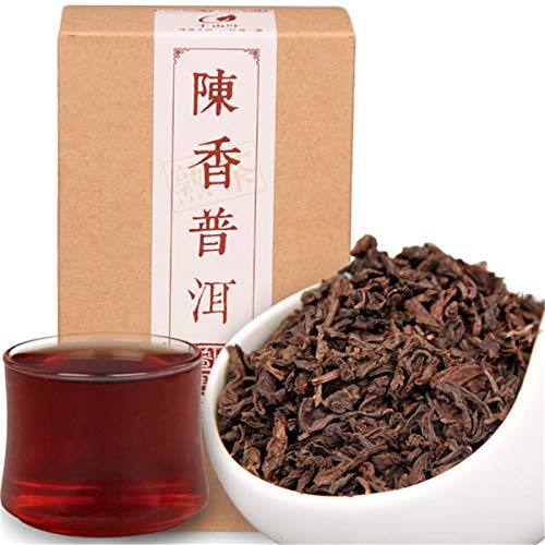 120g (0.26LB) Reifer Pu'er Tee Alter Puer Tee ChenXiang Tee Schwarzer Tee Gekochter Pu-Erh Tee Pu-Erh Tee Chinesischer Tee Gesunder Puerh Tee Roter Tee Grüner guter Shu Cha von ChinaShoppingMall