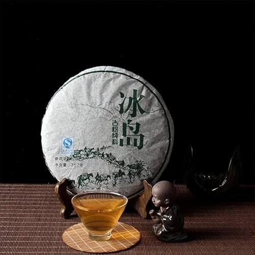 357g (0.787LB) Reifer Pu'er Tee Alter Puer Tee Reifer Bingdao Alter Baum Tee Schwarzer Tee Gekochter Pu-erh Tee Pu-erh Tee Chinesischer Tee Gesunder Puerh Tee Roter Tee von ChinaShoppingMall