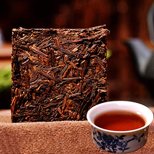 200g Reifer Pu'er Tee Alter Puer-Tee Reifer Geschmack des ursprünglichen Tees Schwarzer Tee Gekochter Pu-Erh-Tee Pu-Erh-Tee Chinesischer Tee Gesunder Puerh-Tee Roter Tee QiZi cha von ChinaShoppingMall