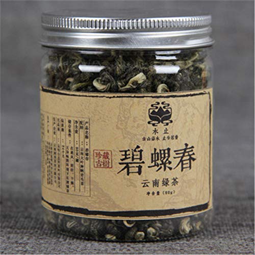 80g (0.18LB) Heißer Verkauf Vorfrühling Grüner biluochun Tee Neuer Tee Frischer Chinesischer Frühlingstee Grünes Essen von ChinaShoppingMall