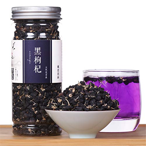 Chinese Herbal Tea Flower Fruit Tea Rose Tea Canned Golden Silk Chrysanthemum Bottled New Scented Tea Health Care Flowers Tea Healthy Green Food (100g Black Wolfberry) von ChinaShoppingMall