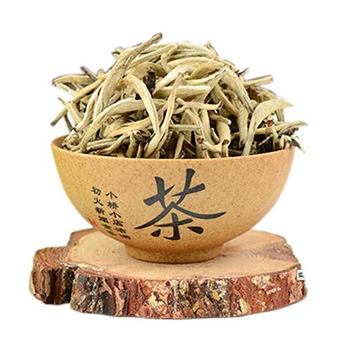 Chinesischer Kräutertee Silver Needle Weißer Tee Neuer Dufttee Grüner Tee Gesundheitspflege Blumen Tee Hochwertiges, gesundes, grünes Essen (100) von ChinaShoppingMall